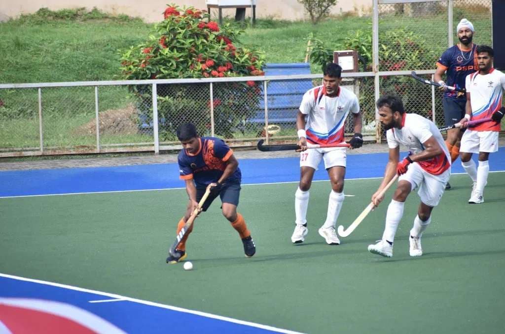 Inter department national hockey championshi Ntha : कैग और पेट्रोलियम स्पोर्ट्स प्रमोशन बोर्ड फाइनल में