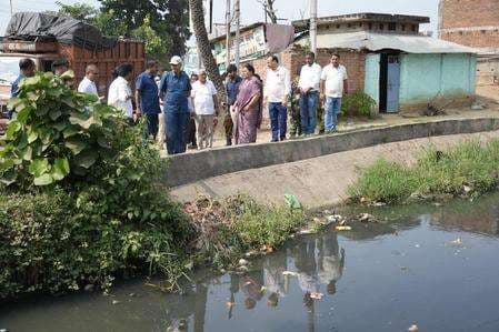 मंत्री के निर्देश पर महागामा नहर की सफाई शुरू, किसानों को मिलेगी राहत