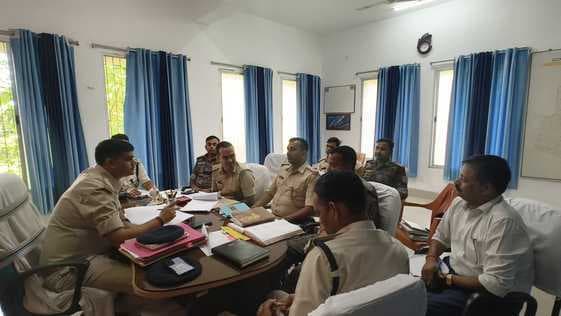 एसडीपीओ ने की क्राइम मीटिंग, अपराध नियंत्रण को लेकर दिये सख्त निर्देश