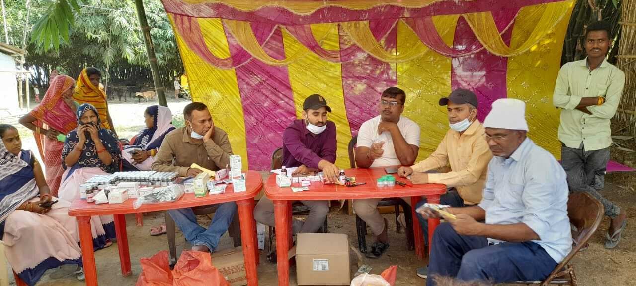 Motihari: महादलित बस्ती में फैला डायरिया,अब नियंत्रण में