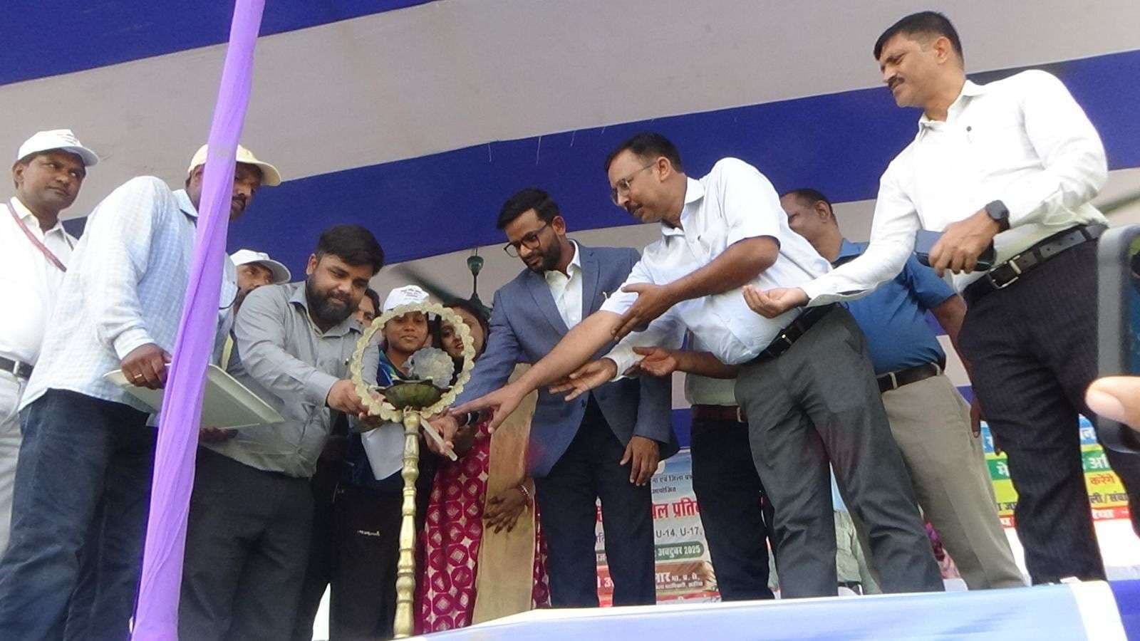 वार्षिक खेल कूद प्रतियोगिता का हुआ आगाज