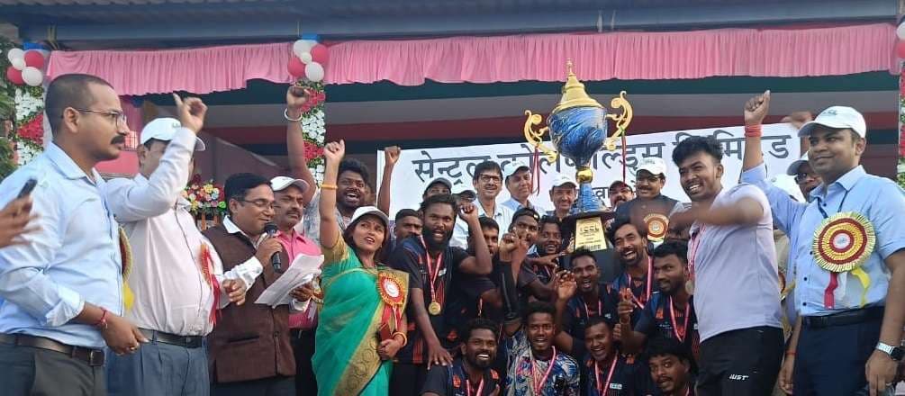 सीसीएल अंतरक्षेत्रीय फुटबॉल प्रतियोगिता का चैंपियन बना आम्रपाली