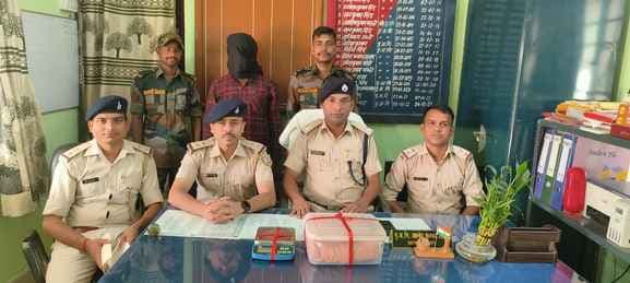 गोड्डा में डेढ़ किलो गांजा के साथ तस्कर गिरफ्तार