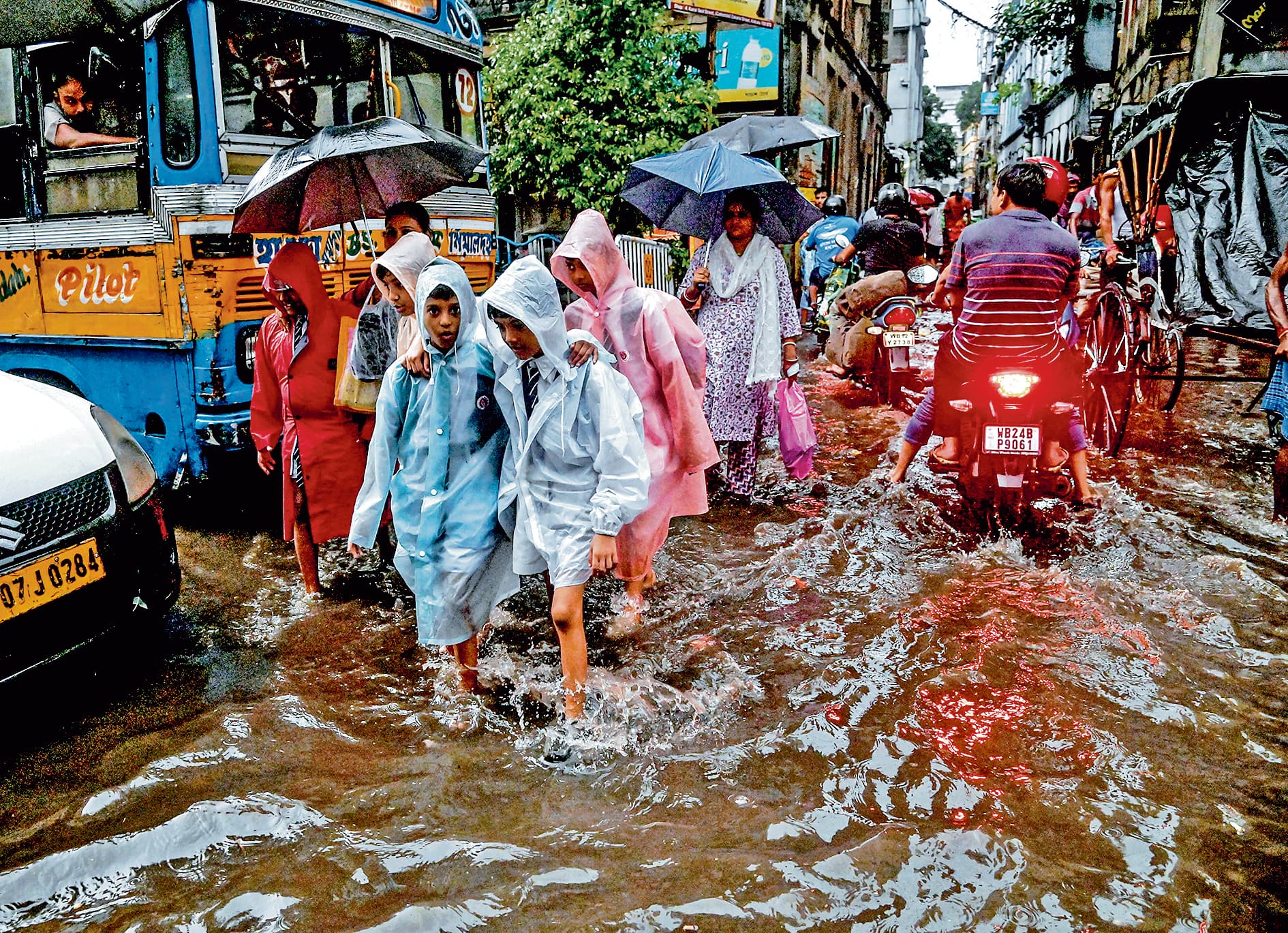 महानगर में फिर झमाझम बारिश, अगले सप्ताह से राहत