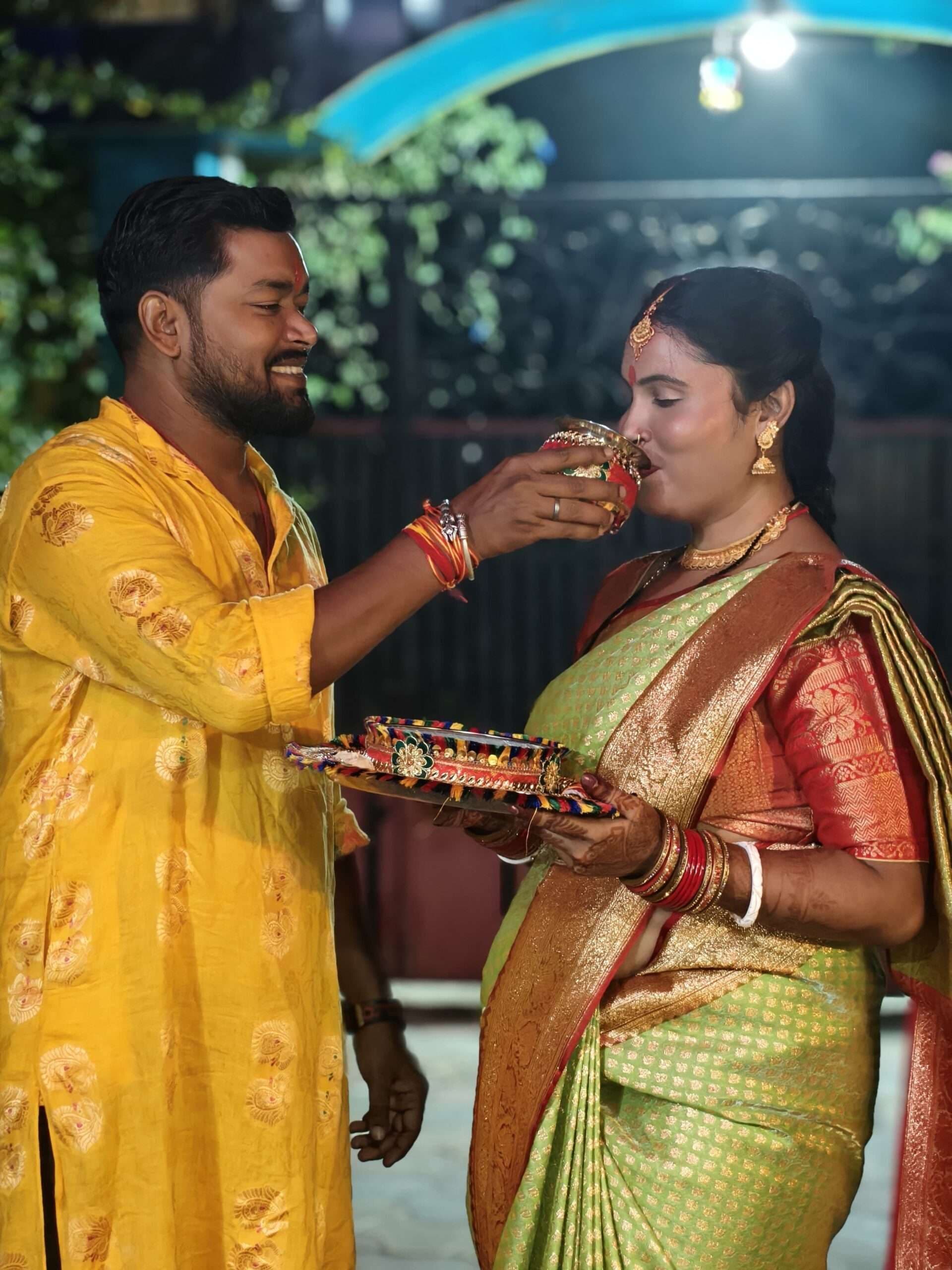 करचाचौथ पर महिलाओं ने की पति के लंबी आयु की कामना