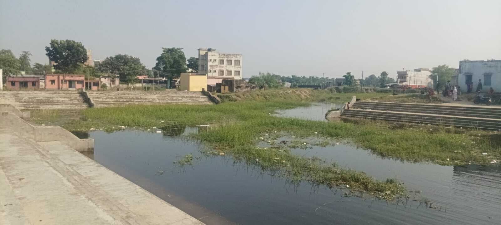 नपं व पंचायत समिति क्षेत्र के तकनीकी पेंच में फंसा है छठ घाट सौन्दर्यीकरण