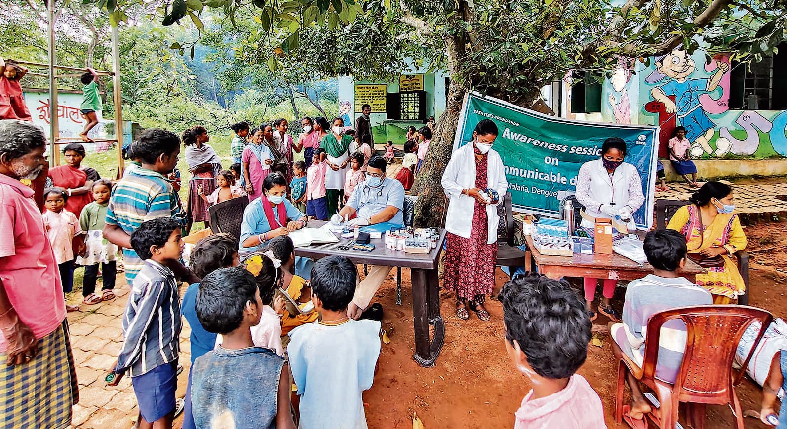 Chaibasa News :  15 ग्रामीण डायरिया पॉजिटिव पाये गये