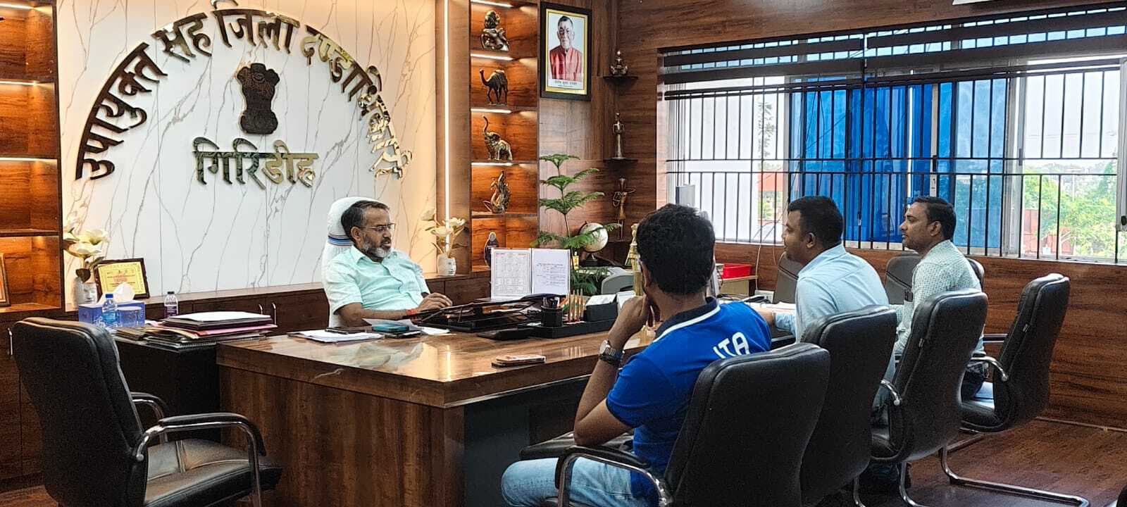 Giridih News :डीसी ने की बाल श्रम उन्मूलन और पुनर्वास को ले जिला स्तरीय टास्क फोर्स की बैठक