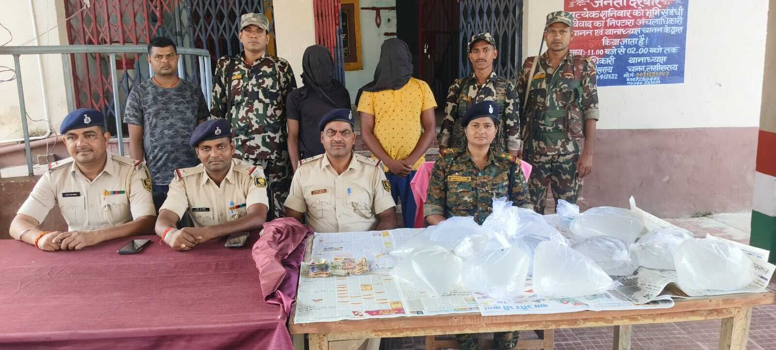 70 लीटर शराब के साथ दो तस्कर गिरफ्तार