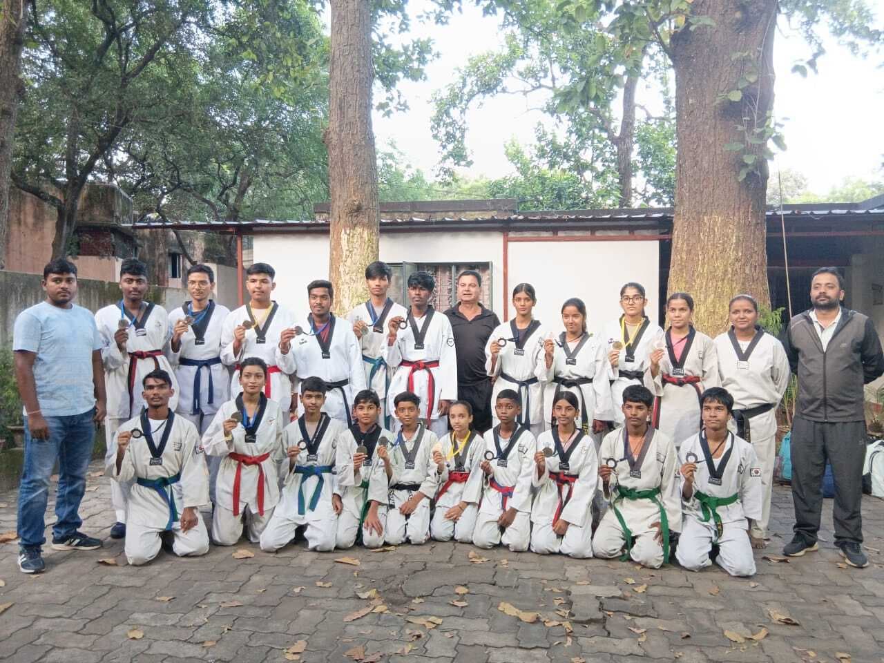 khelo jharkhand sgfi taikwando championship: एसजीएफआइ ताइक्वांडो प्रतियोगिता में शहर के खिलाड़ियों ने जीते पदक