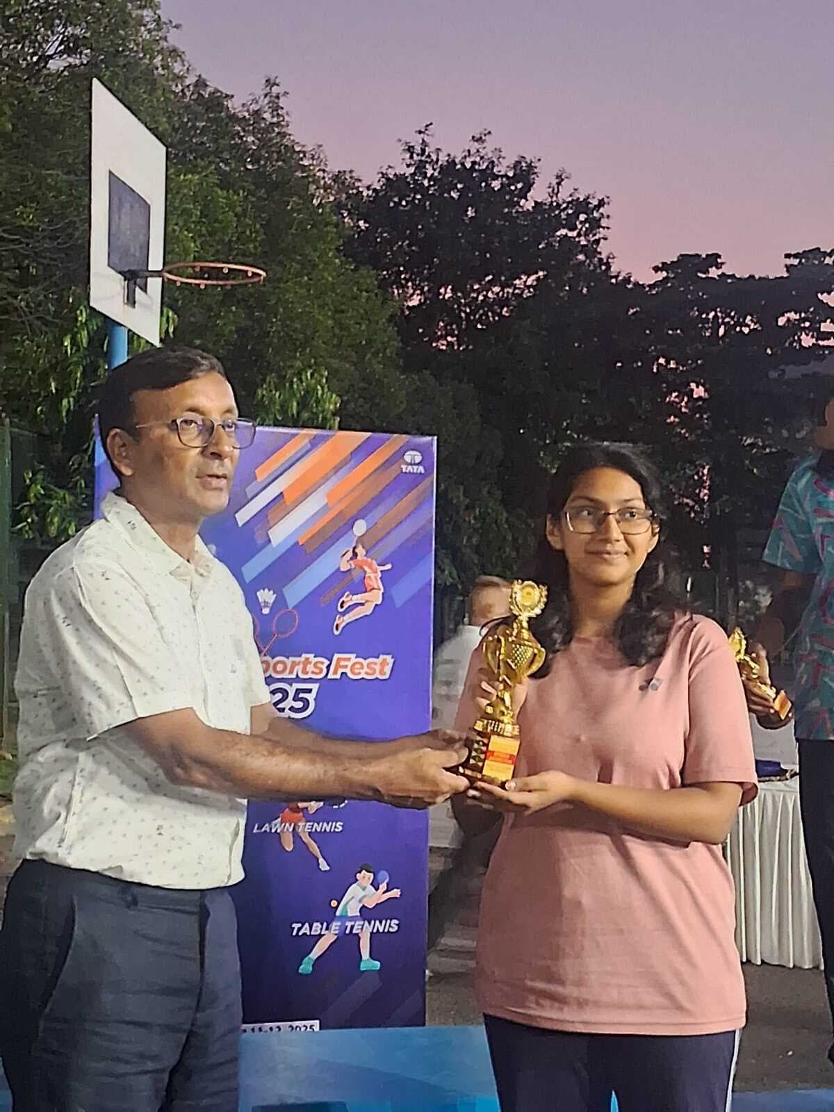 Racket sports fest organized at jrd tata sports complex : दो दिवसीय रैकेट स्पोर्ट्स फेस्ट संपन्न, 193 प्रतिभागियों ने दिखाया दम