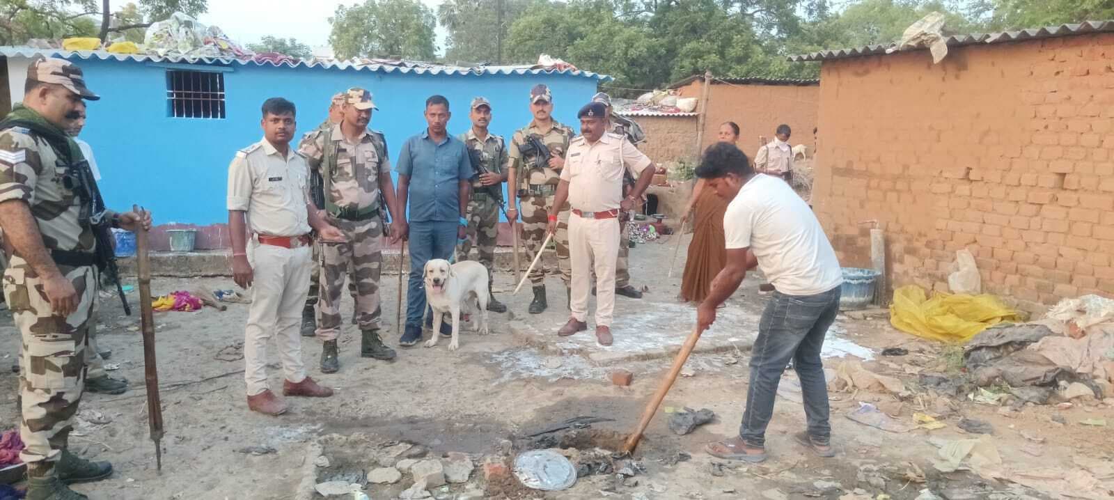 शराब के खिलाफ पुलिस ने चलाया छापेमारी अभियान