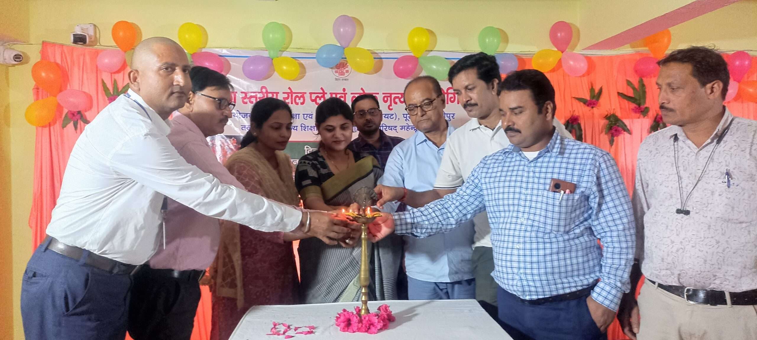 Samastipur News:लोक नृत्य में बुनियादी विद्यालय अभ्यासशाला विजेता