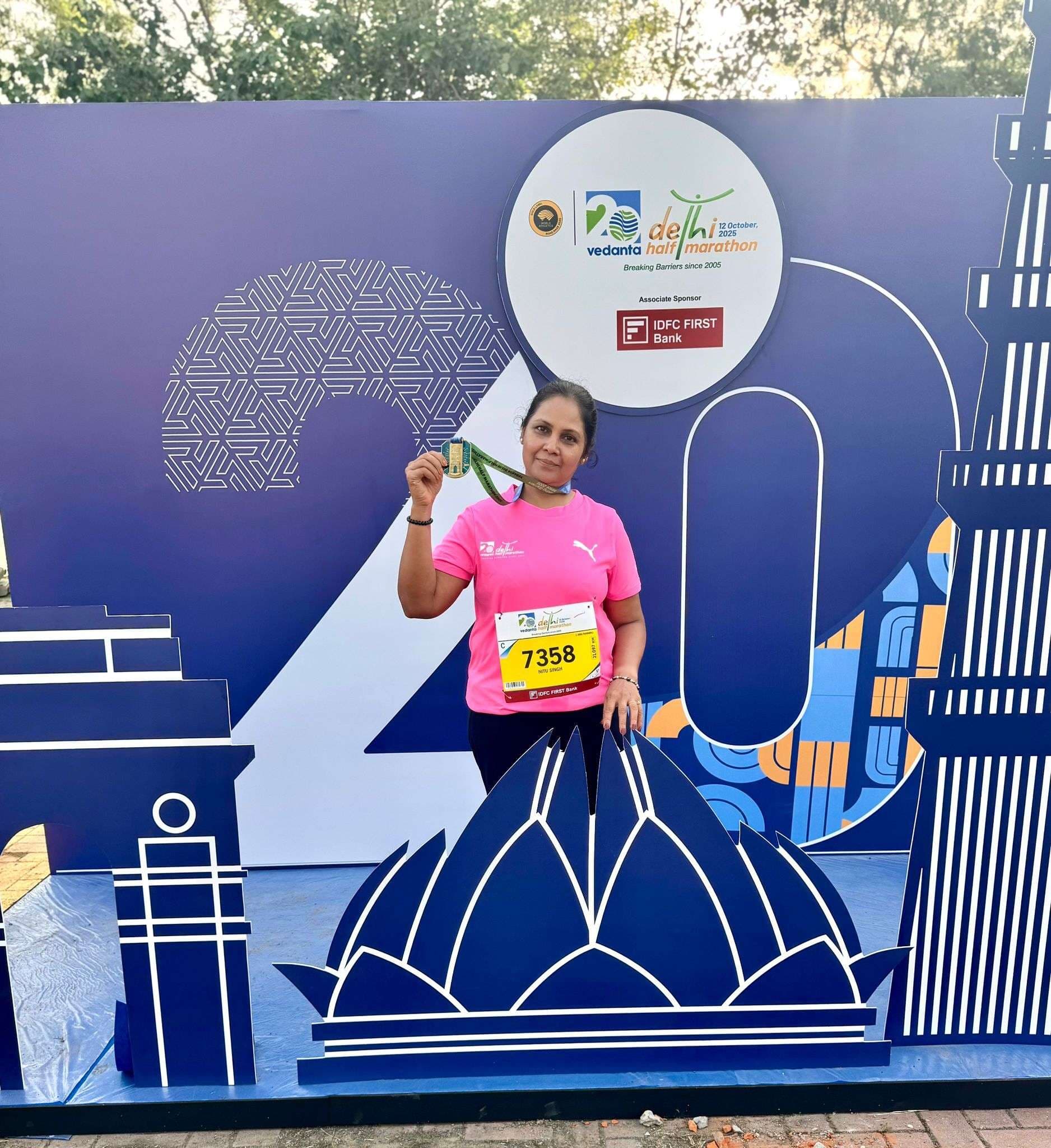 नीतू सिंह ने चिरेका बढ़ाया मान, हाफ मैराथन में मिला रजत पदक