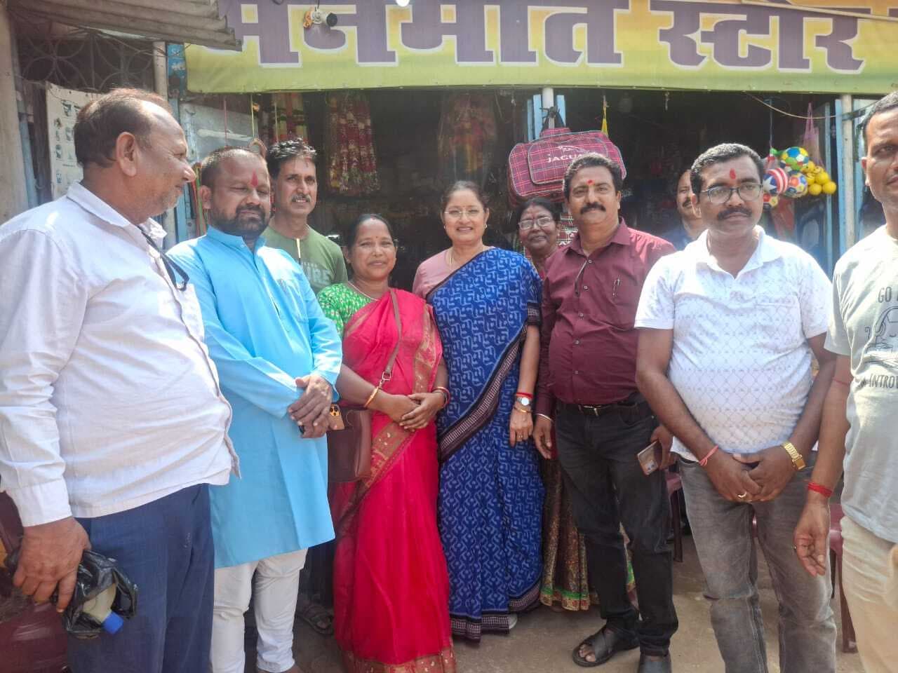 फतेहपुर में केंद्रीय मंत्री अन्नपूर्णा देवी का हुआ स्वागत