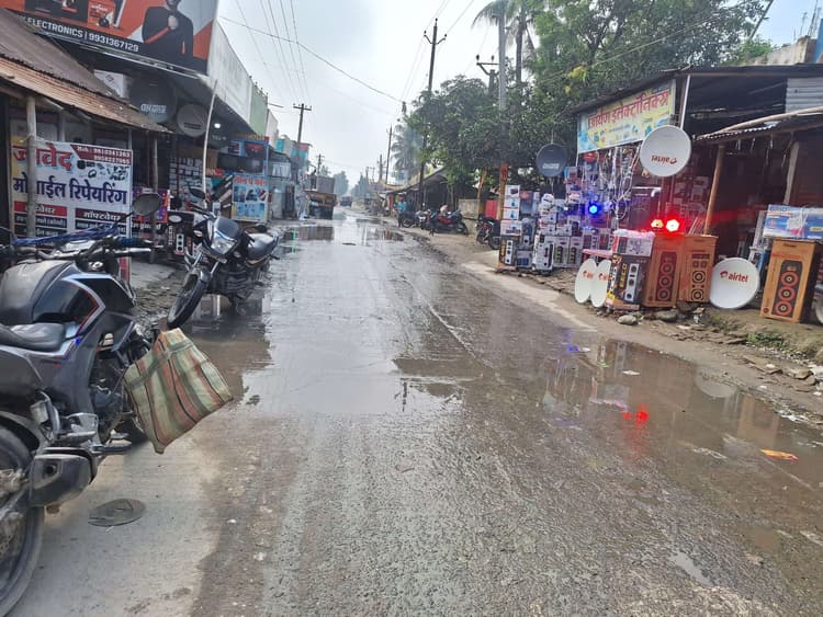 कुआड़ी को कब मिलेगी जल-जमाव से मुक्ति