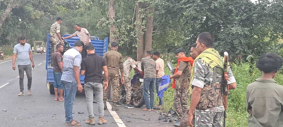 Giridih News :पीरटांड़ : दो बाइक की टक्कर में दो लोगों की मौत, एक घायल