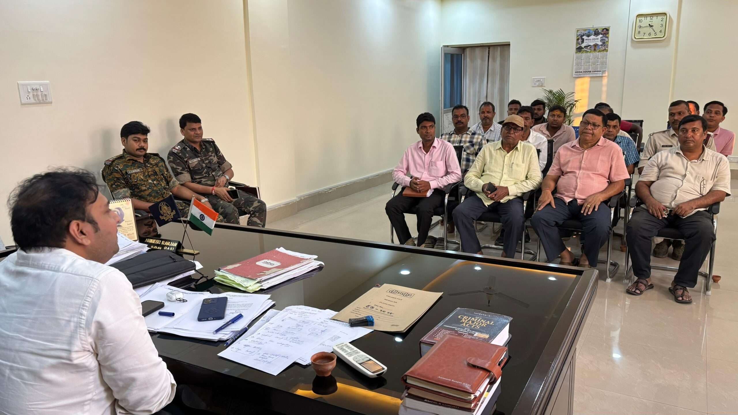 Giridih News :छठ महापर्व को ले अनुमंडल स्तरीय समन्वय बैठक