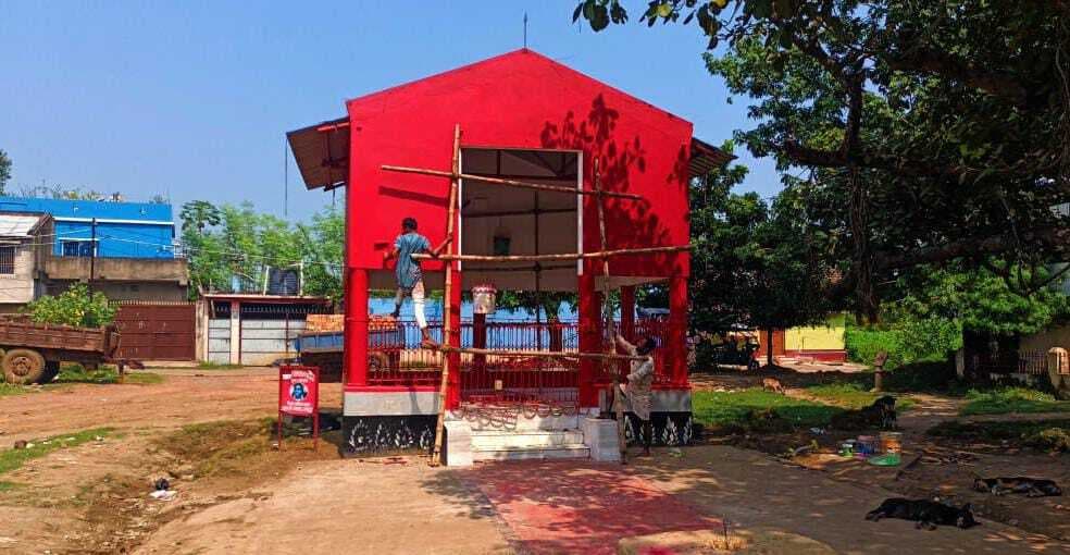 श्मशान मां काली मंदिर में तांत्रिक विधि से होती है पूजा