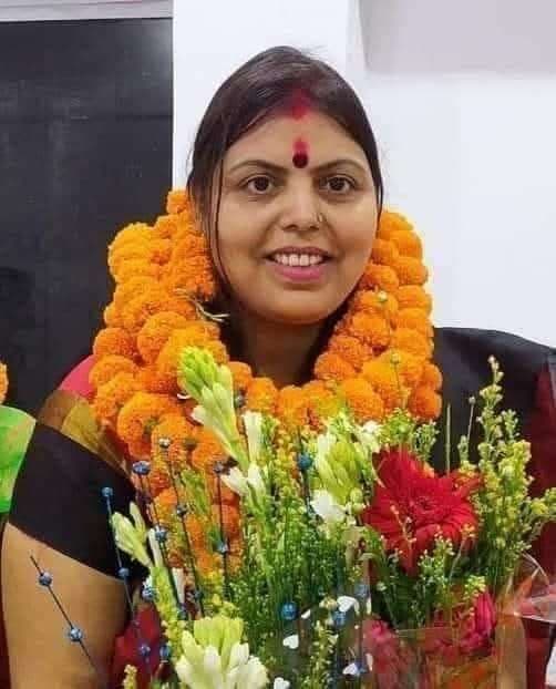 स्वीटी सिंह पर पार्टी ने पांचवीं बार जताया भरोसा