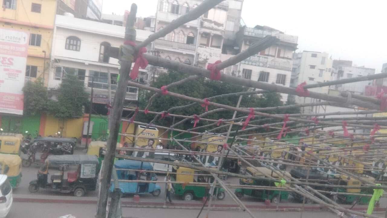 Samastipur News:जंक्शन परसिर में होल्डिंग एरिया का निर्माण शुरू