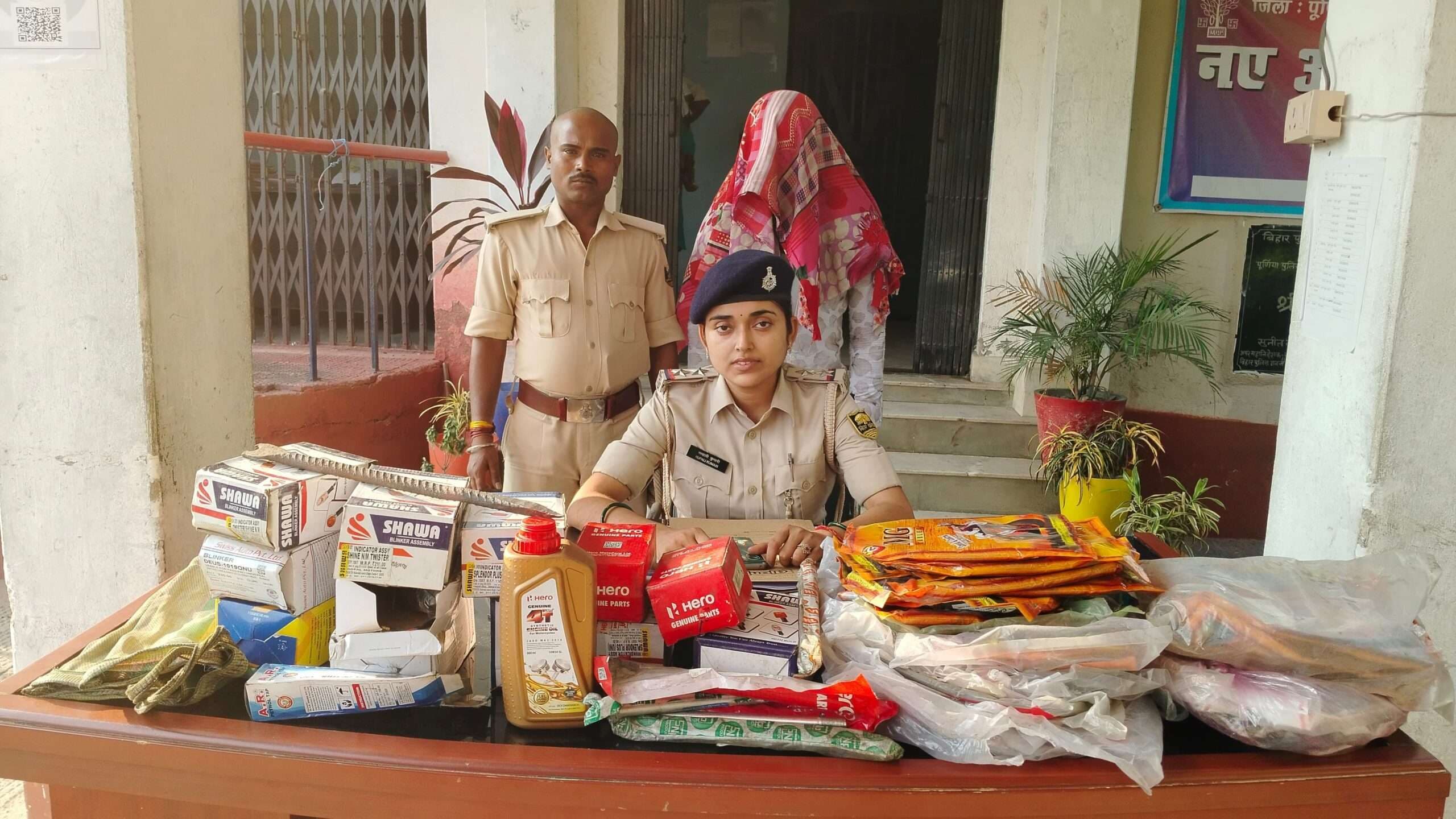 दुकान में चोरी का आरोपित गिरफ्तार