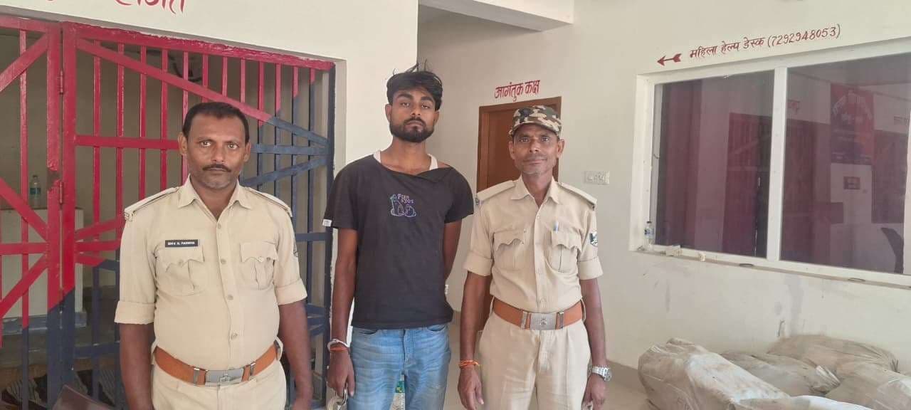 4140 बोतल नेपाली शराब बरामद, एक तस्कर गिरफ्तार