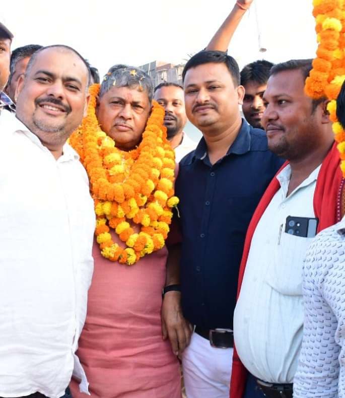 तीसरी बार एनडीए का प्रत्याशी बनाए जाने पर किया स्वागत