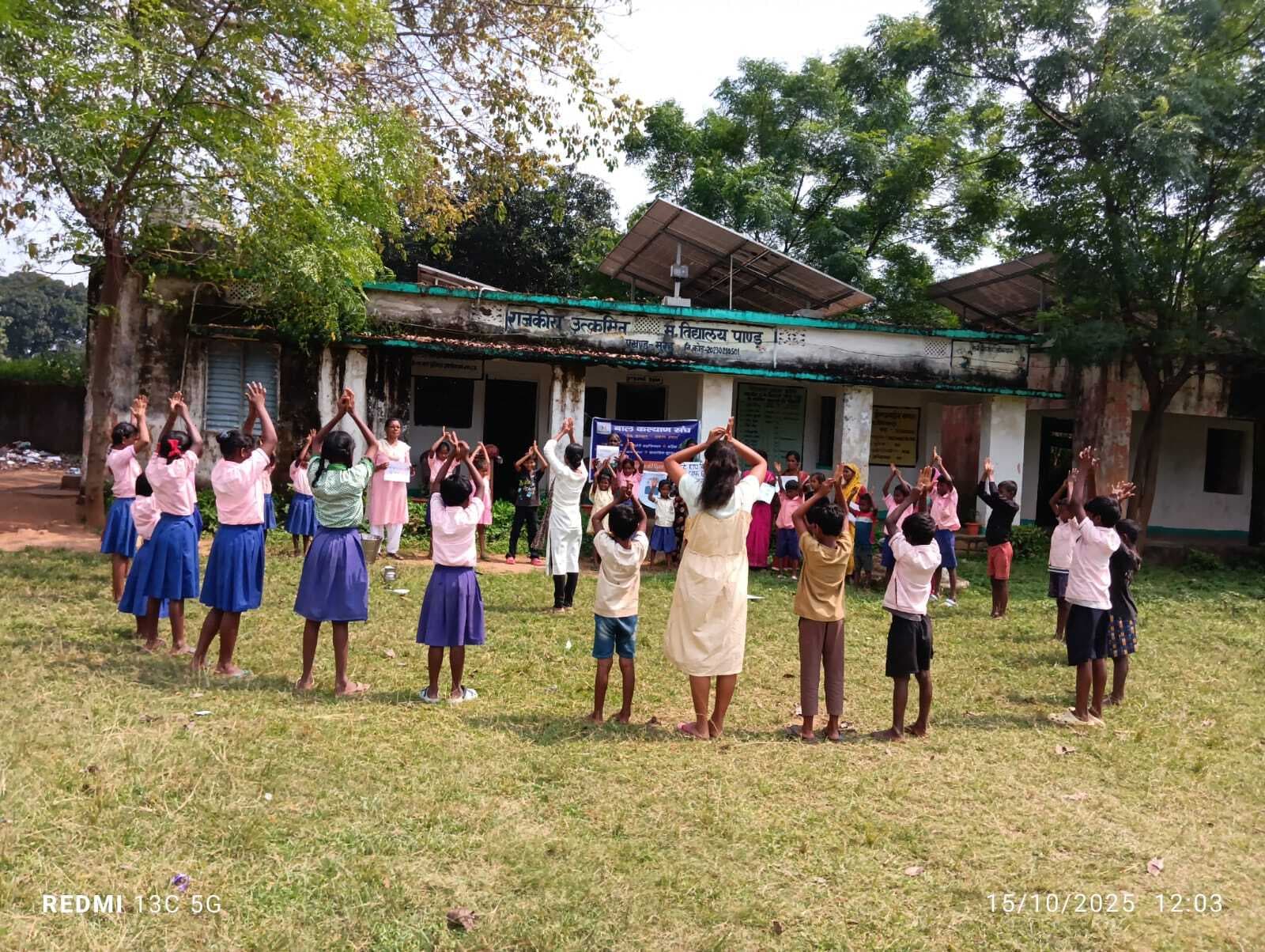 विश्व हाथ धुलाई दिवस मना