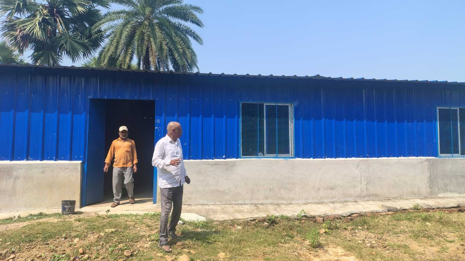 साहिबगंज में बनकर तैयार है सरसों तेल मिल, दीपावली में होगा शुभारंभ