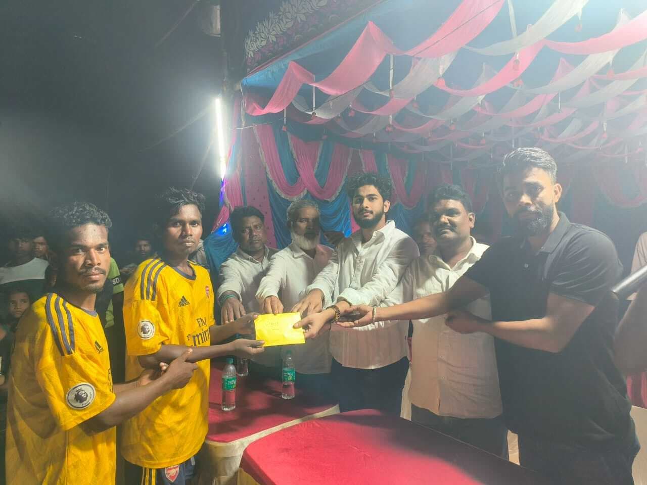 एफसी क्लब व लखी स्टार के बीच हुआ उद्घाटन मैच