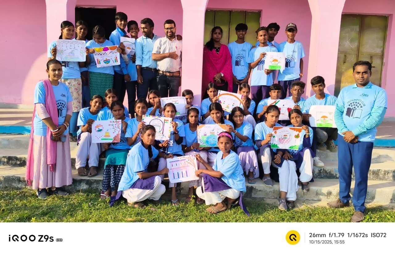 Madhubani News : विद्यालय में चलाया गया मतदाता जागरूकता अभियान