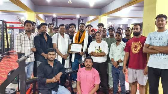 तरुण जयसवाल ने बॉडी बिल्डिंग चैंपियनशिप में हासिल किया चौथा स्थान