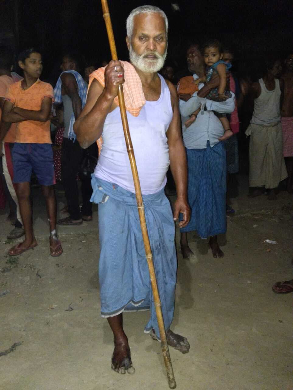 गैस सिलेंडर फटने से घर में लगी आग, गृहस्वामी के दोनों पैर झुलसे