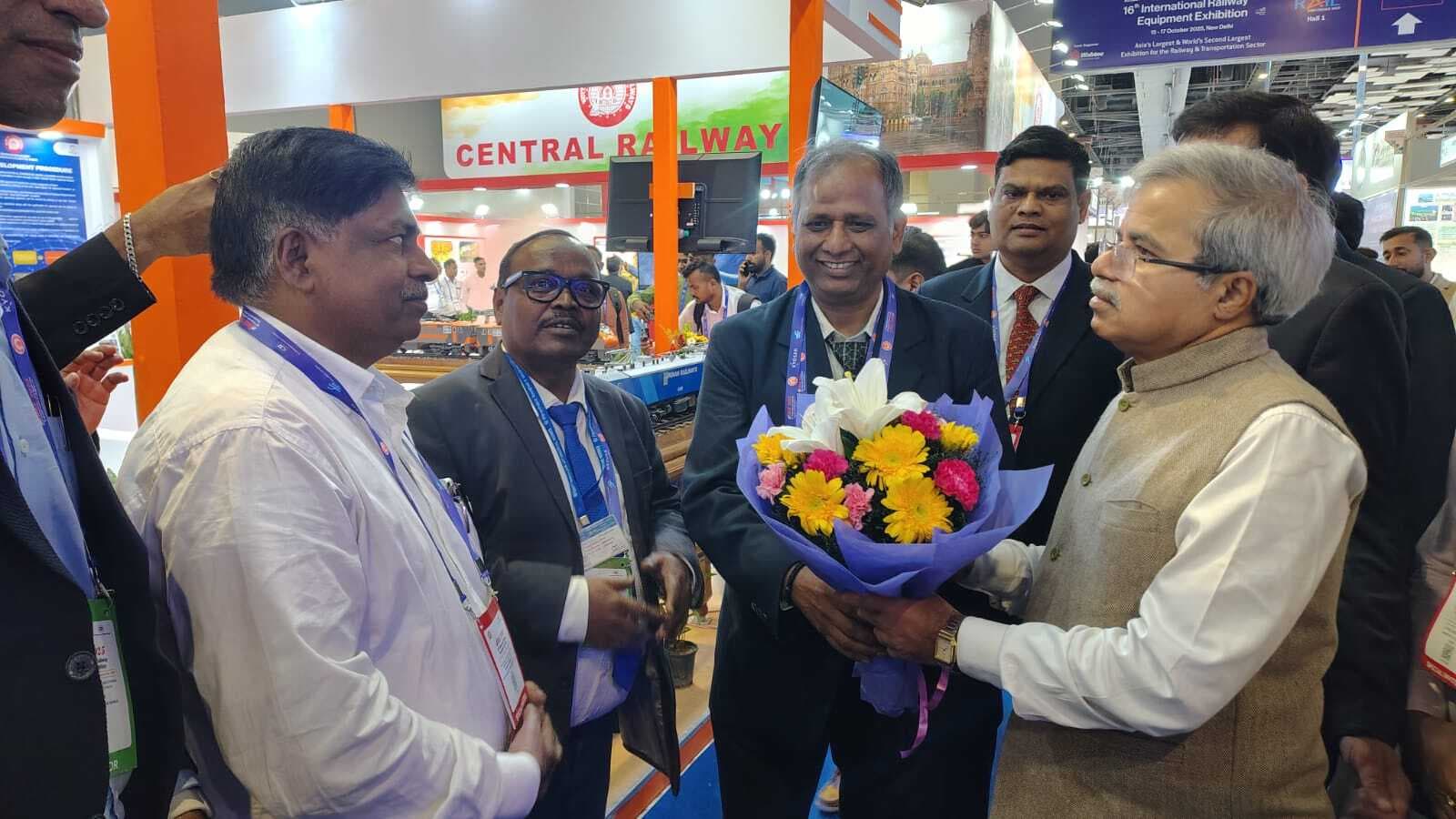 चिरेका ने रेलवे उपकरण प्रदर्शनी में किया शानदार प्रदर्शन