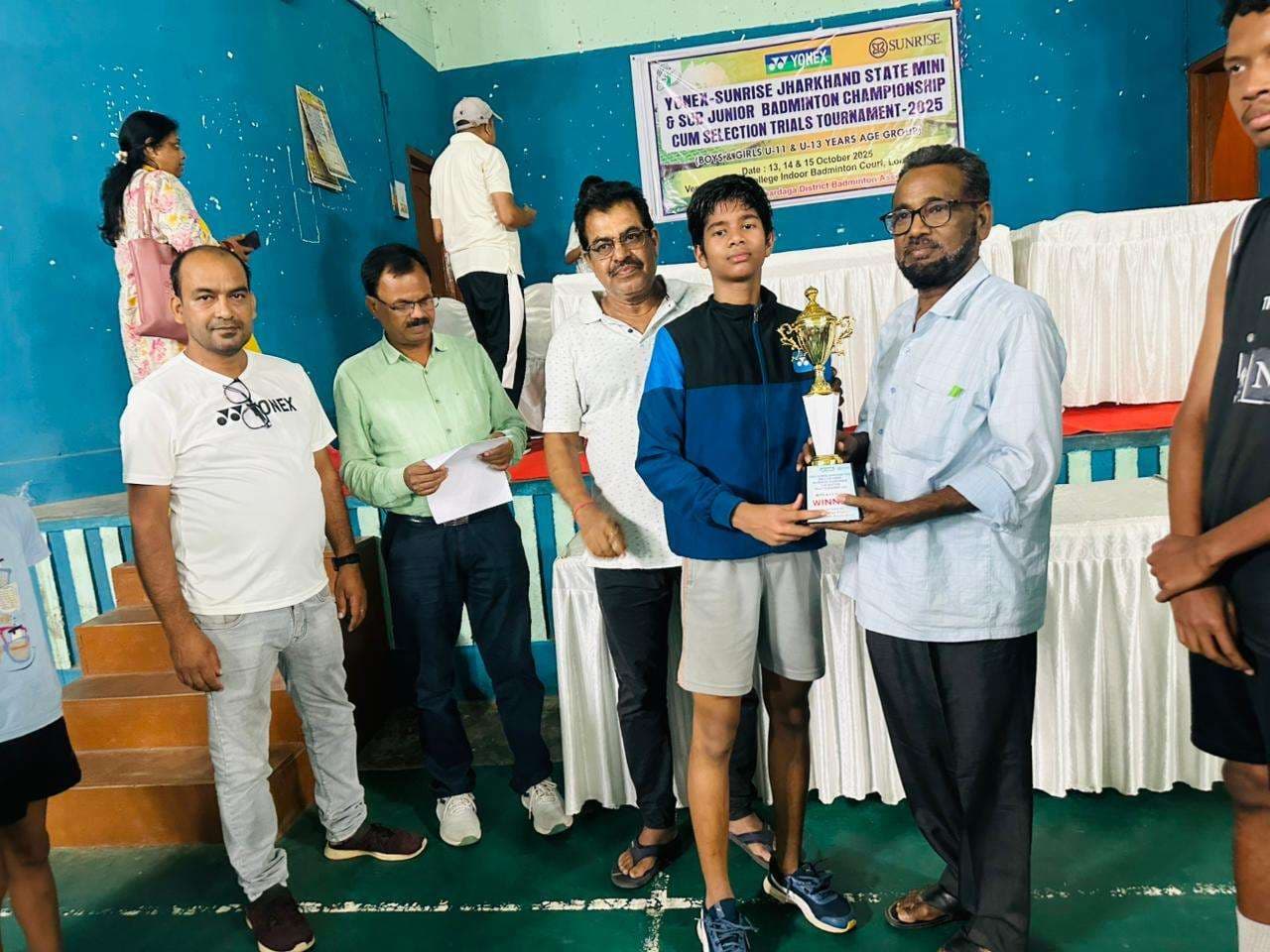 Giridih News: नेशनल बैडमिंटन प्रतियोगिता के लिए डी राजवीर का चयन