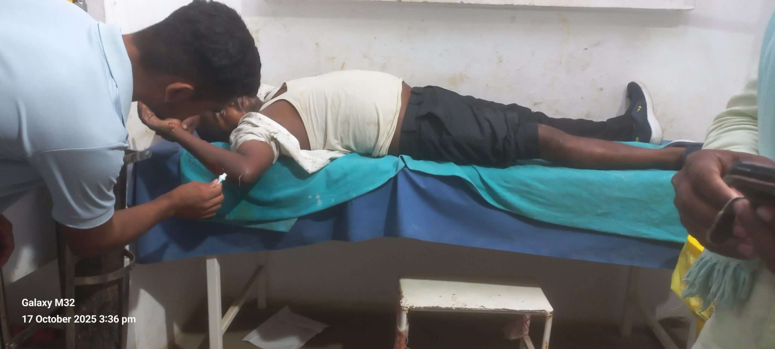 स्कार्पियो की टक्कर से बाइक चालक जख्मी