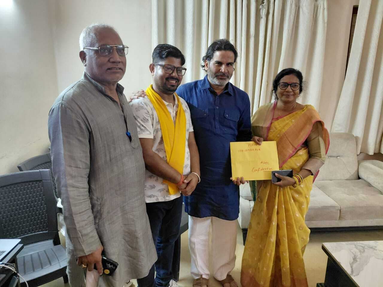 जनसुराज ने अमरपुर से सुजाता वैद्य को दिया टिकट