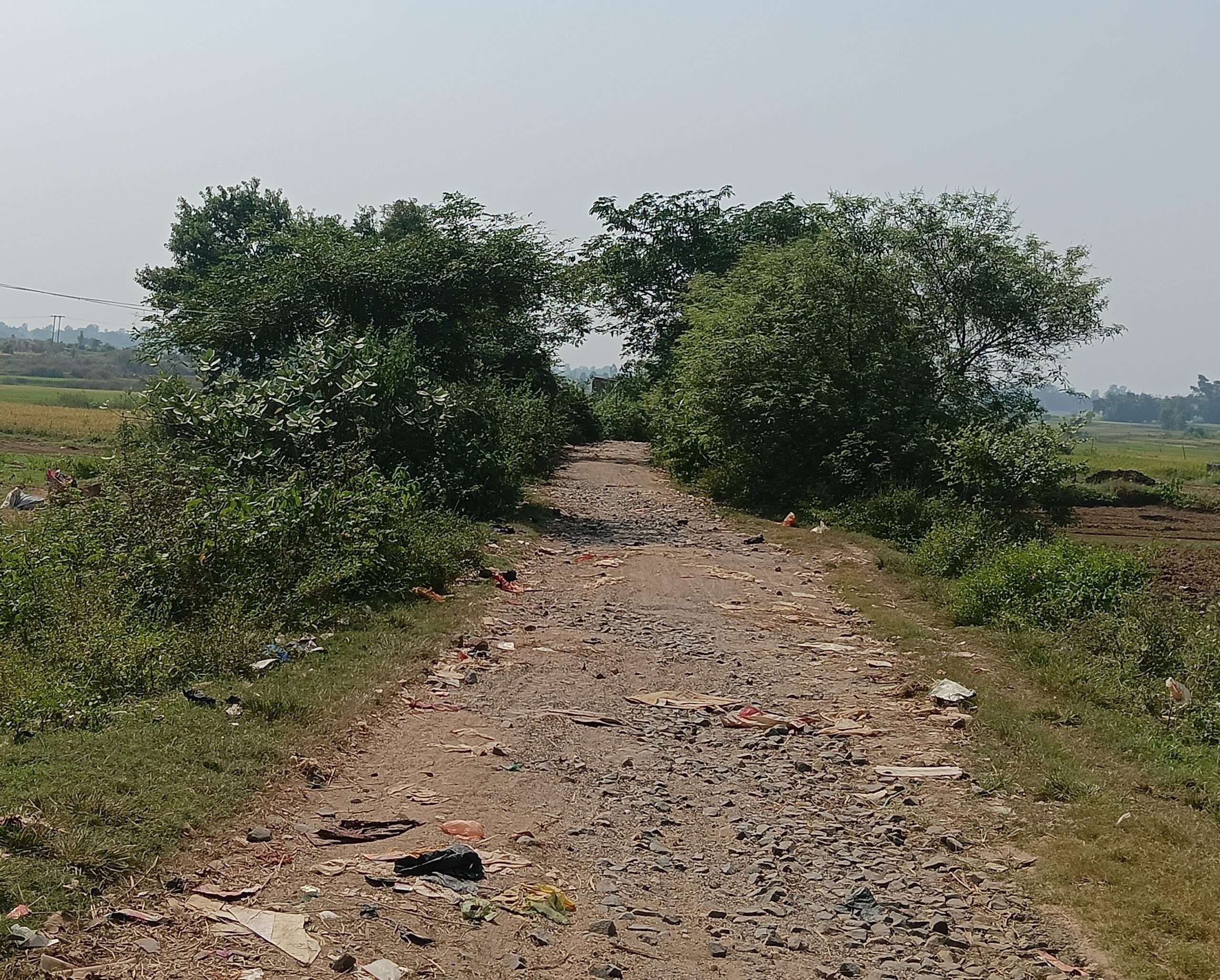 Giridih News :शिलान्यास के एक वर्ष बाद भी शुरू नहीं हुआ सड़क निर्माण का कार्य