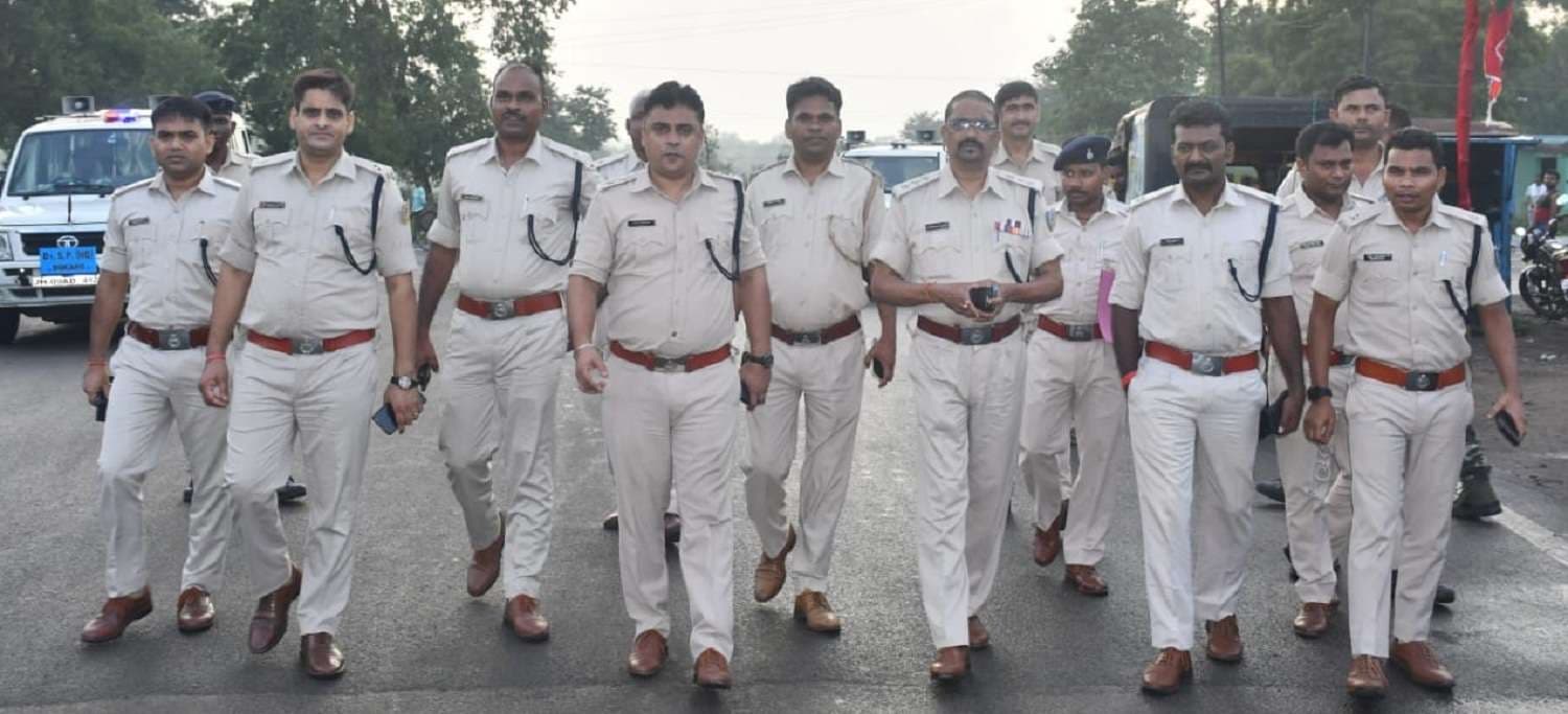 Bokaro news : सिटी सेंटर बाजार में सुरक्षा चाक-चौबंद, ड्रोन से भी हो रही निगरानी