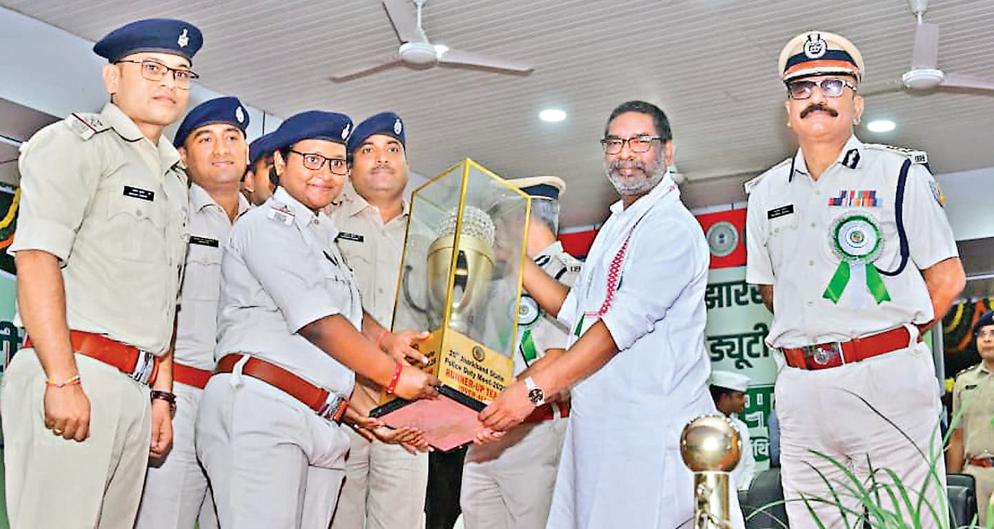 Ranchi news : चुनौती के इस दौर में पुलिस को दक्ष होना जरूरी : मुख्यमंत्री