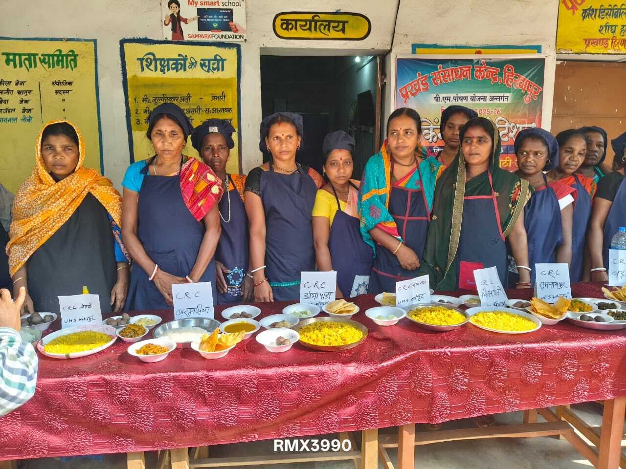 प्रखंड स्तरीय कुकिंग प्रतियोगिता में मारशिला टुडू प्रथम