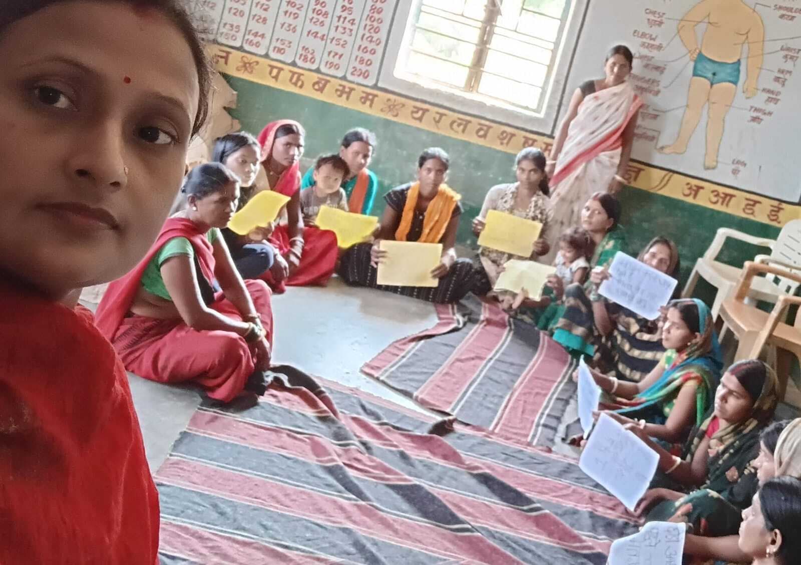 महिलाओं ने लिया संकल्प, 11 नवंबर को करेंगी शत-प्रतिशत मतदान