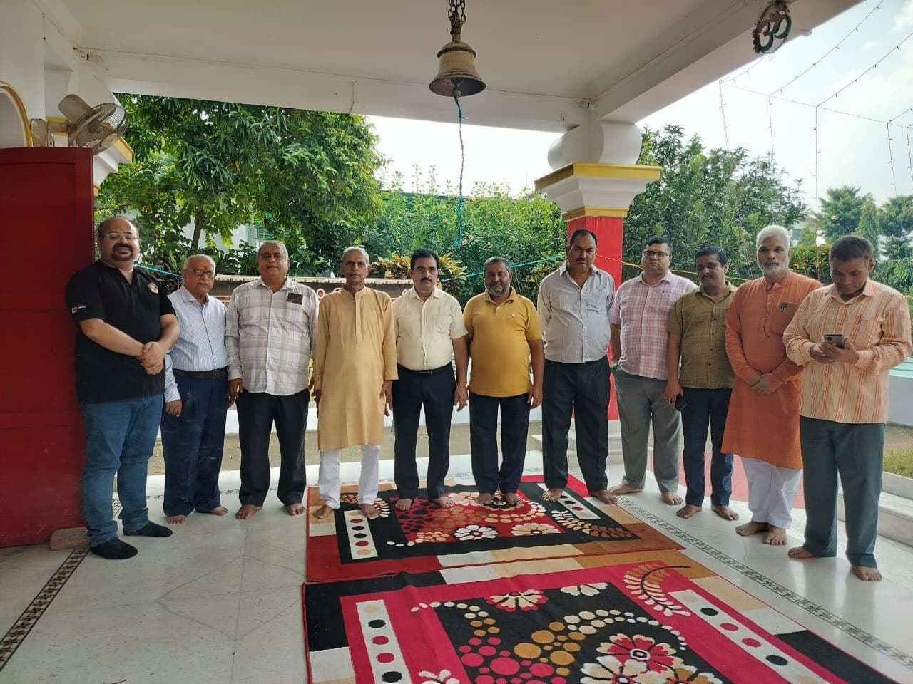 आदित्यधाम में मनायी गई आयुर्वेद के जनक भगवान धन्वंतरि की जयंती