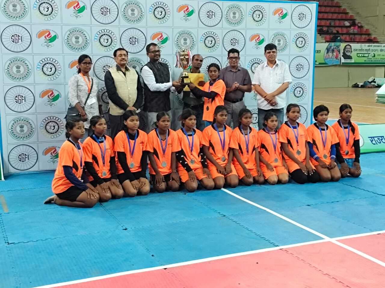 राज्यस्तरीय कबड्डी में गोड्डा जिले की टीम बनी उपविजेता