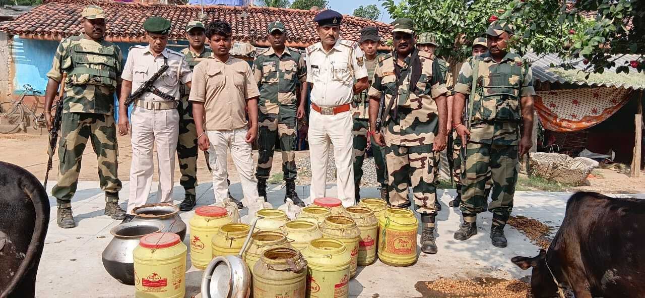 81 लीटर शराब के साथ शराब भट्टी संचालक गिरफ्तार