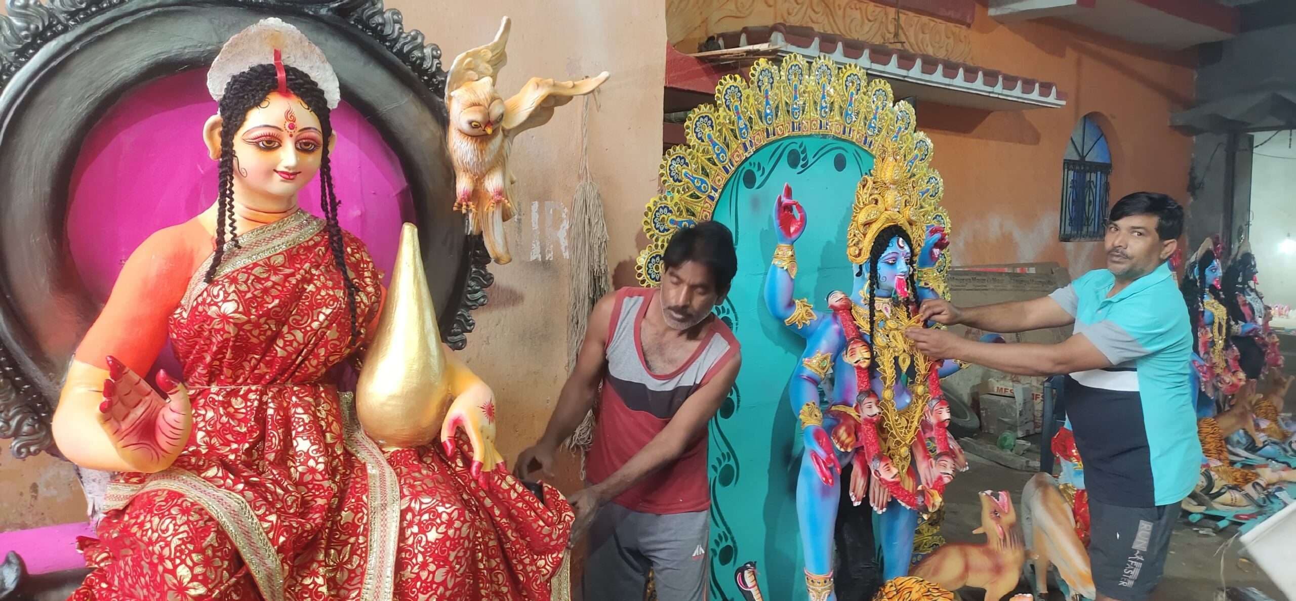 खलारी में काली पूजा आज, तैयारी पूरी