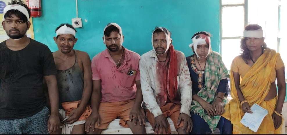 जमीन विवाद में झड़प में कई घायल,  गंभीर स्थिति में रेफर