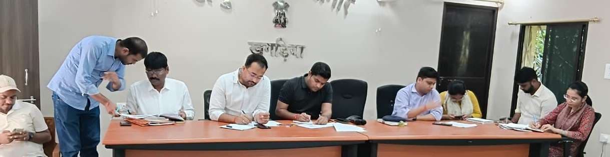 सेक्टर व पुलिस सेक्टर पदाधिकारियों की हुई बैठक