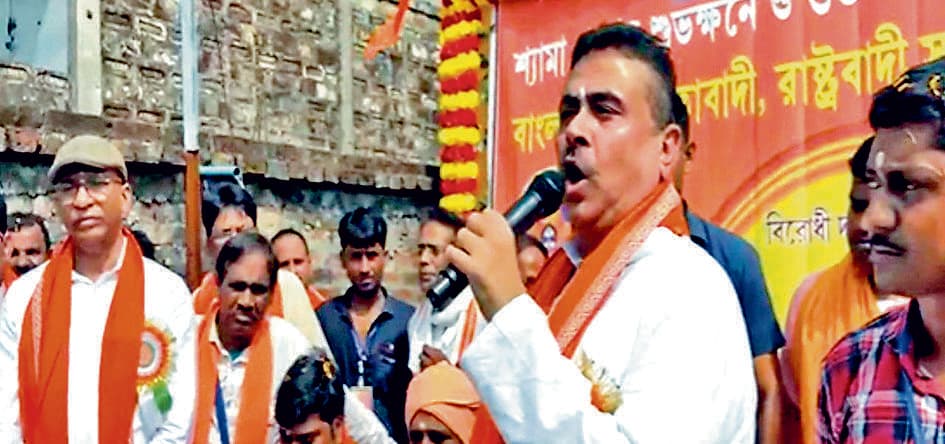 मुझ पर हुई जानलेवा हमले की कोशिश : शुभेंदु अधिकारी